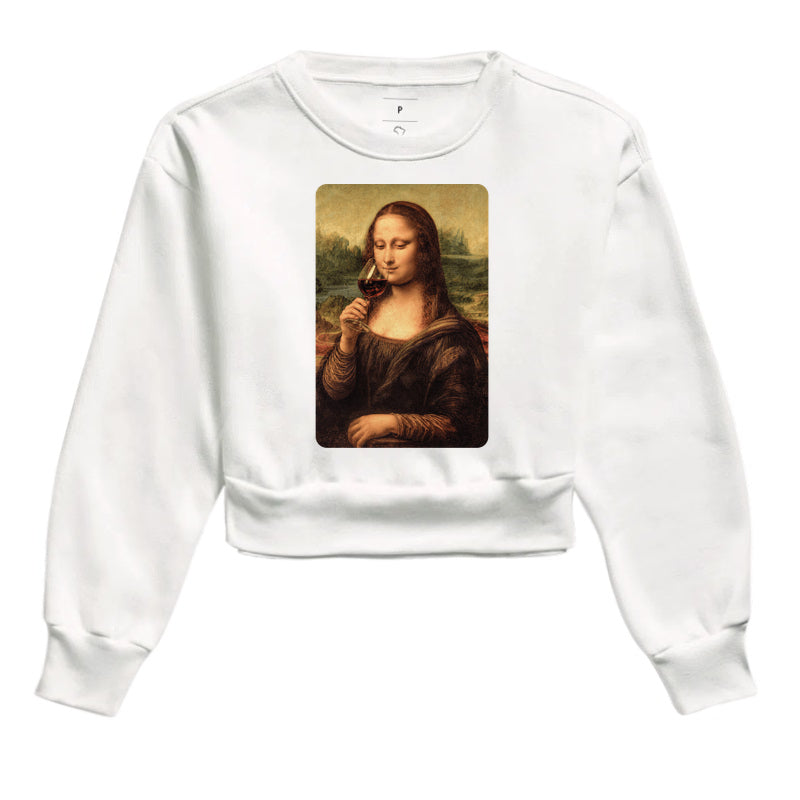 Cropped Moletom - Vinhos - Monalisa Sommelier