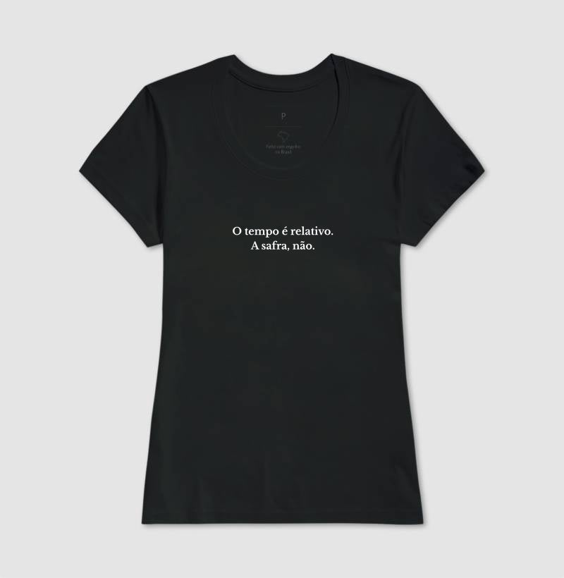 Camiseta - Vinho - O tempo é relativo