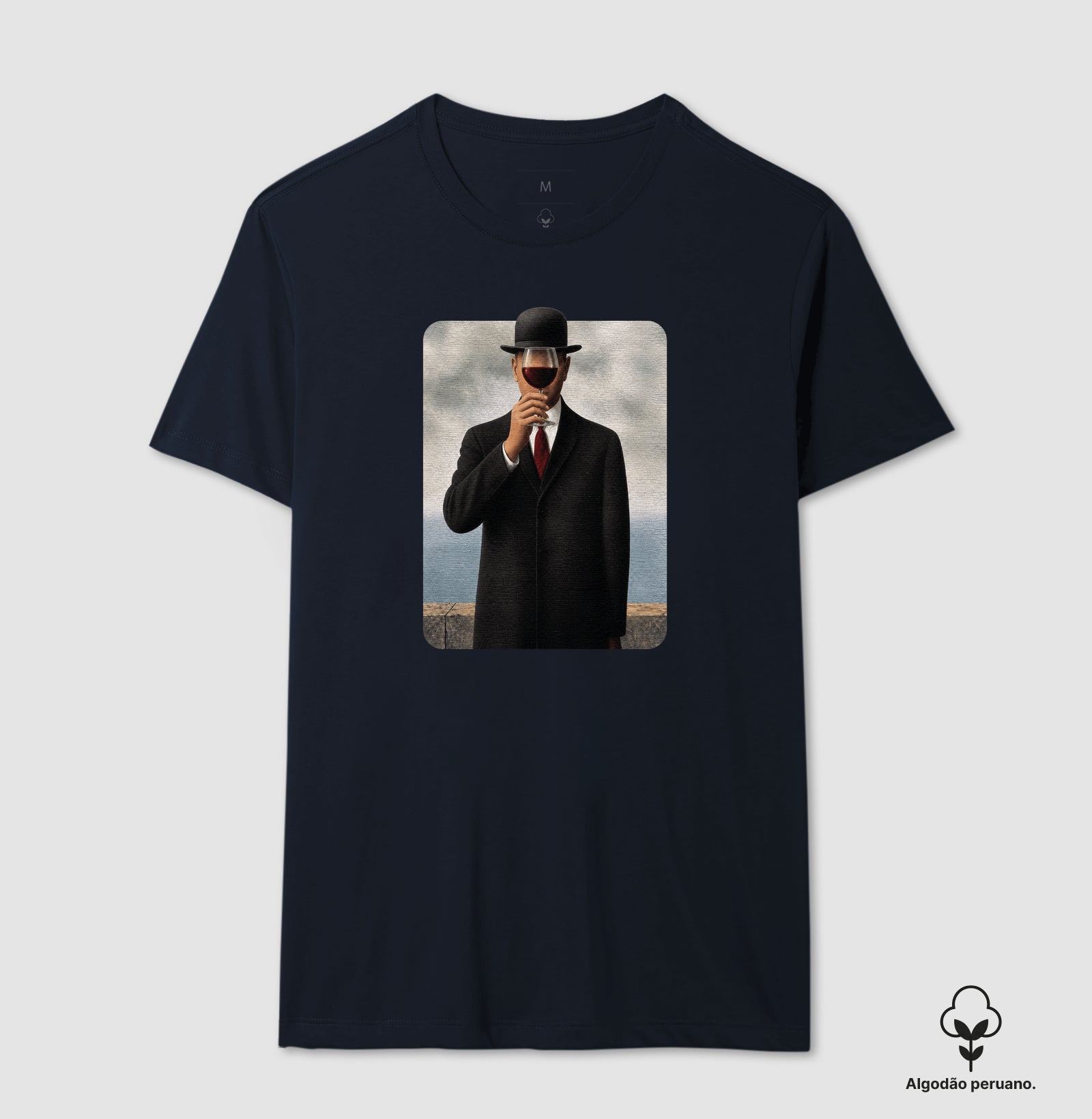 Camiseta Algodão Peruano - Vinhos - Filho do Homem