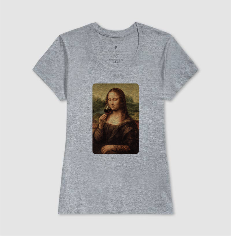 Camiseta - Vinhos - Monalisa Sommelier