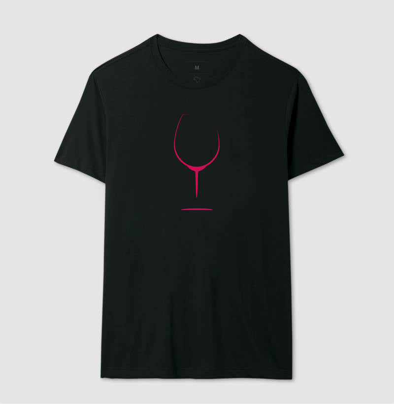 Camiseta - Vinhos - Taça