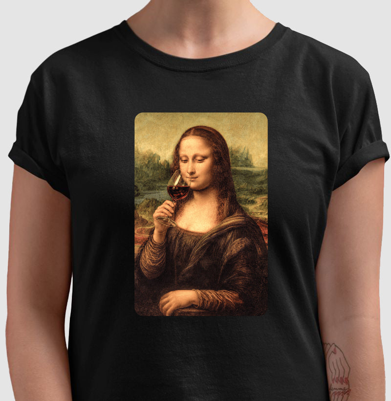 Camiseta - Vinhos - Monalisa Sommelier