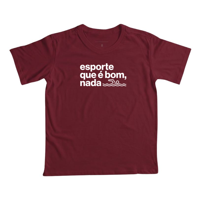 Esporte que é bom, nada