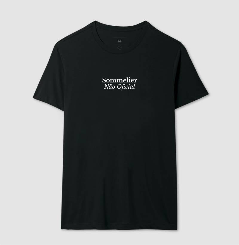 Camiseta - Vinhos - Sommelier Não Oficial