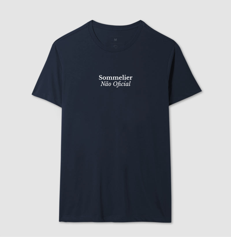 Camiseta - Vinhos - Sommelier Não Oficial