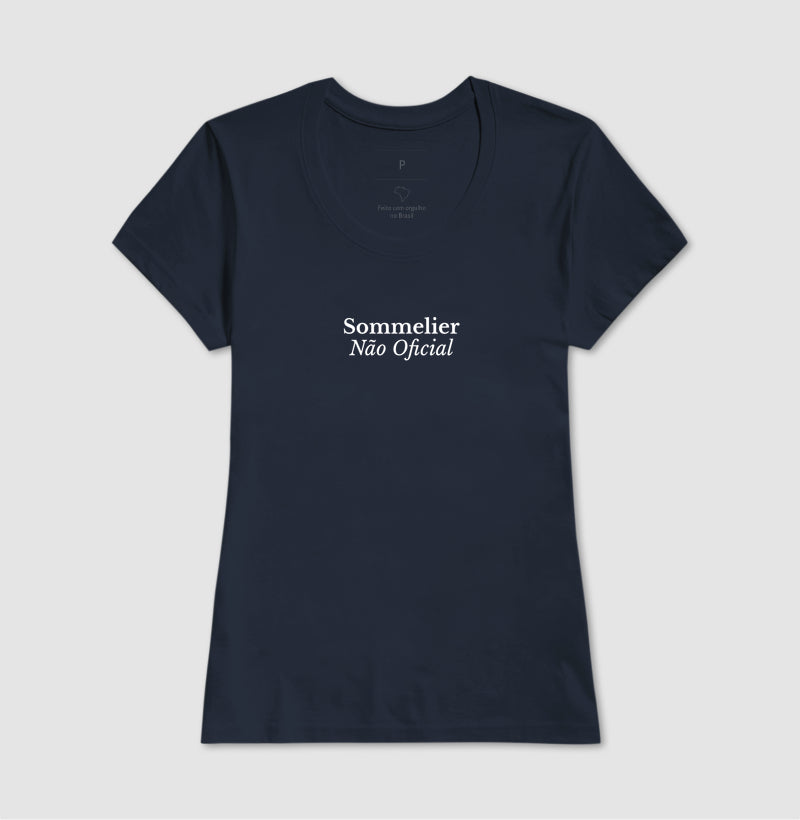 Camiseta - Vinhos - Sommelier Não Oficial