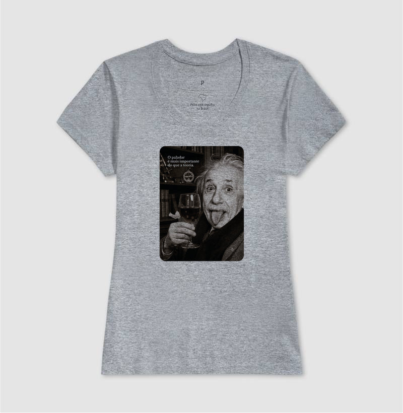 Camiseta - Vinhos - O paladar é mais importante