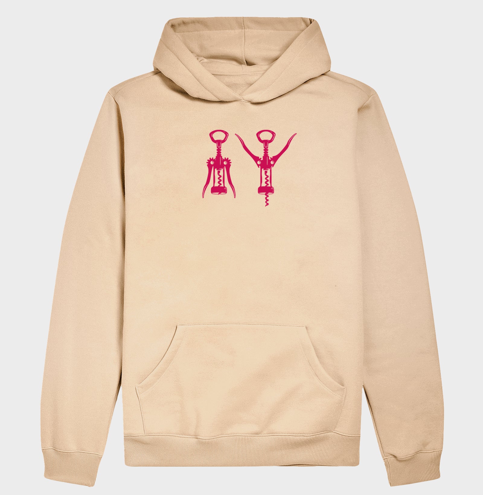 Hoodie Moletom - Vinhos - Saca Rolha