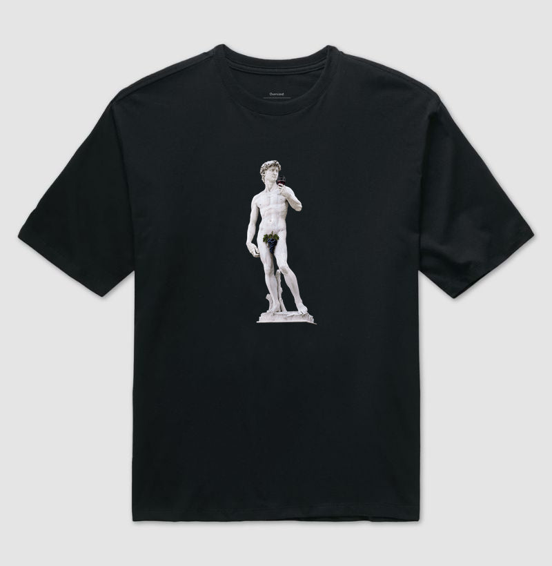 Camiseta Oversized - Vinhos - David Sommelier