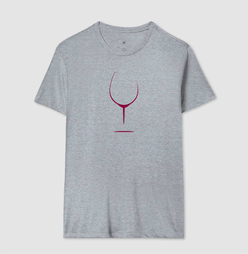 Camiseta - Vinhos - Taça