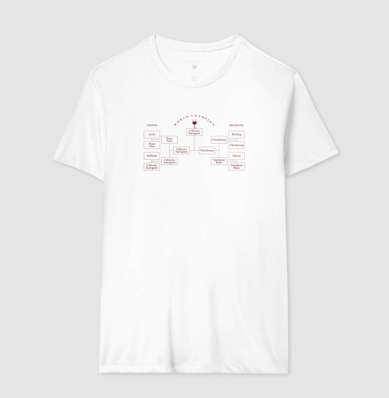 Camiseta - Vinhos - Copa dos Vinhos