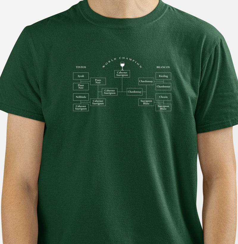 Camiseta - Vinhos - Copa dos Vinhos