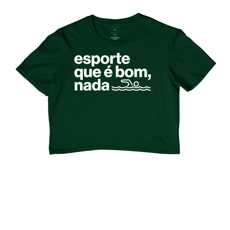 Esporte que é bom, nada