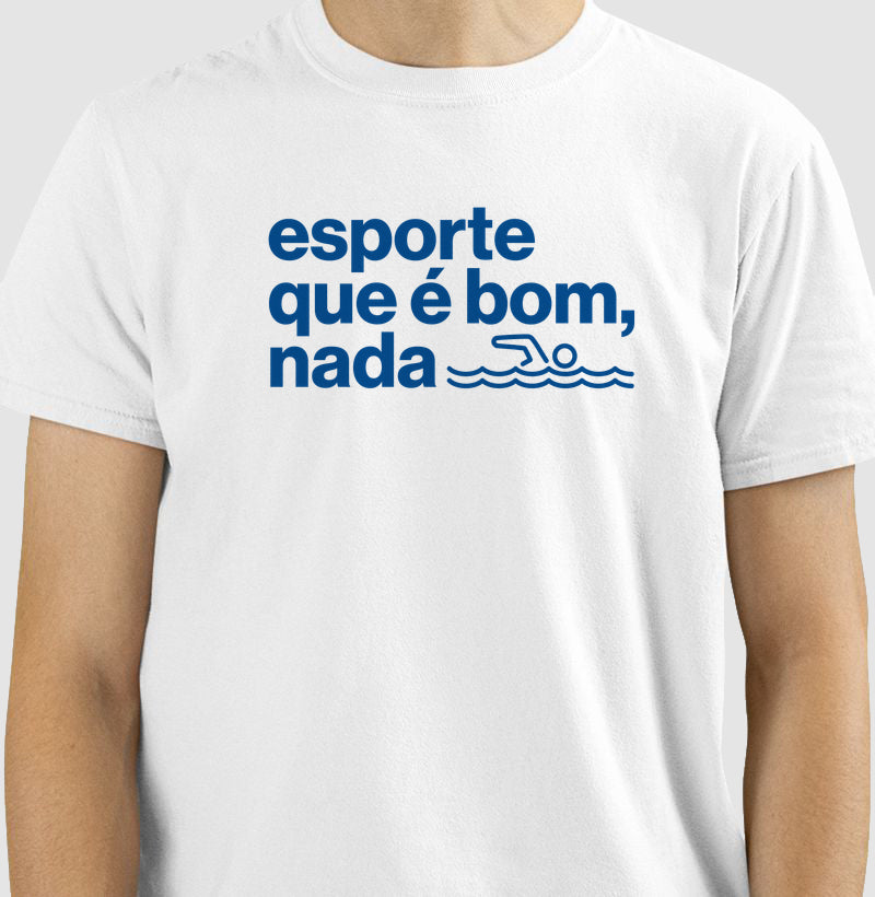 Esporte que é bom, nada