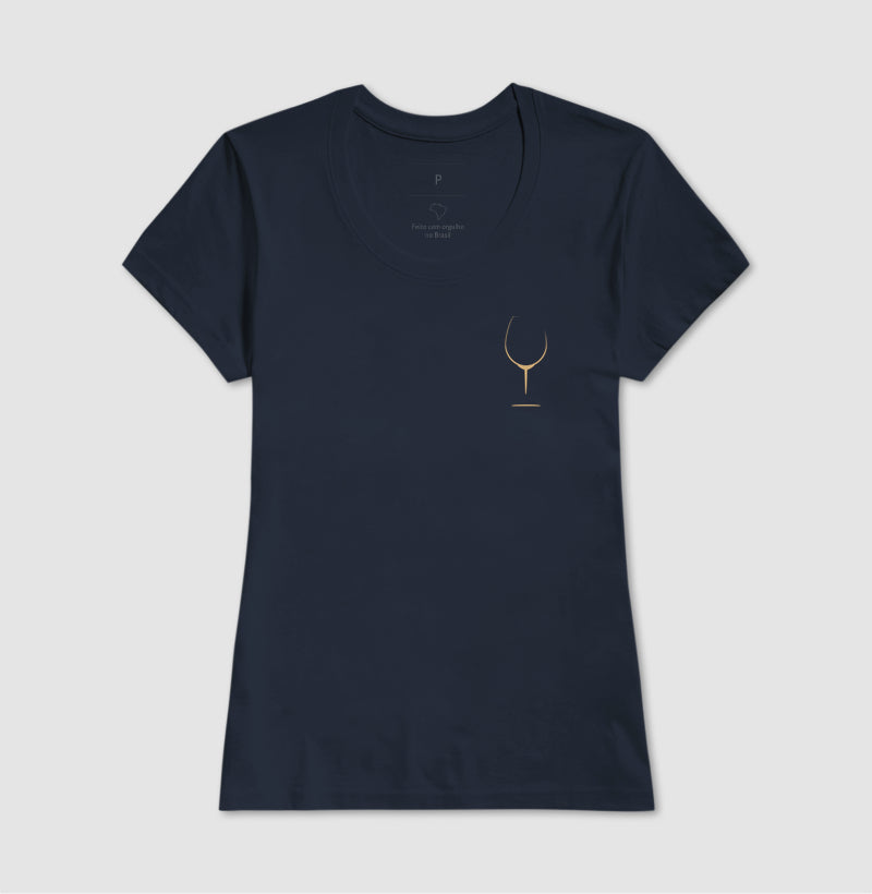 Camiseta - Vinhos - Taça (M)