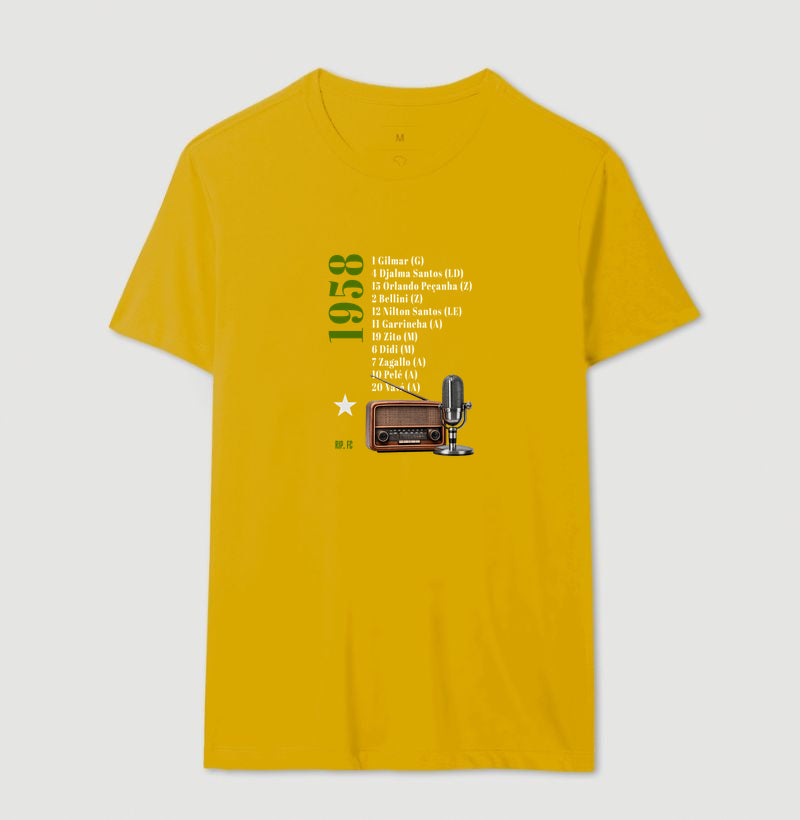 Camiseta - RIP - Escalação 58
