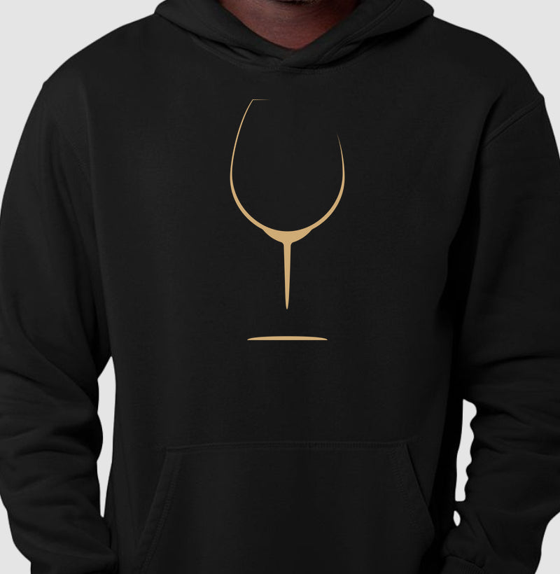 Hoodie Moletom - Vinhos - Taça