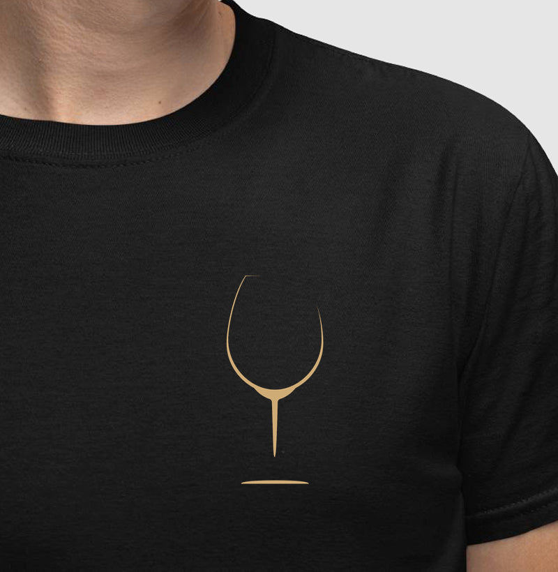 Camiseta - Vinhos - Taça (M)