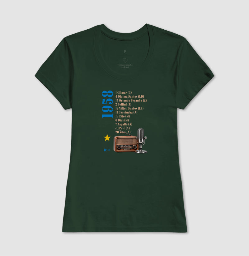 Camiseta - RIP - Escalação 58