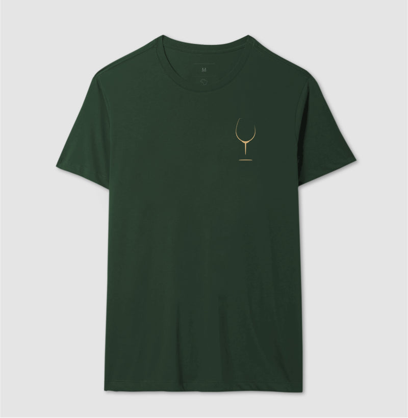Camiseta - Vinhos - Taça (M)