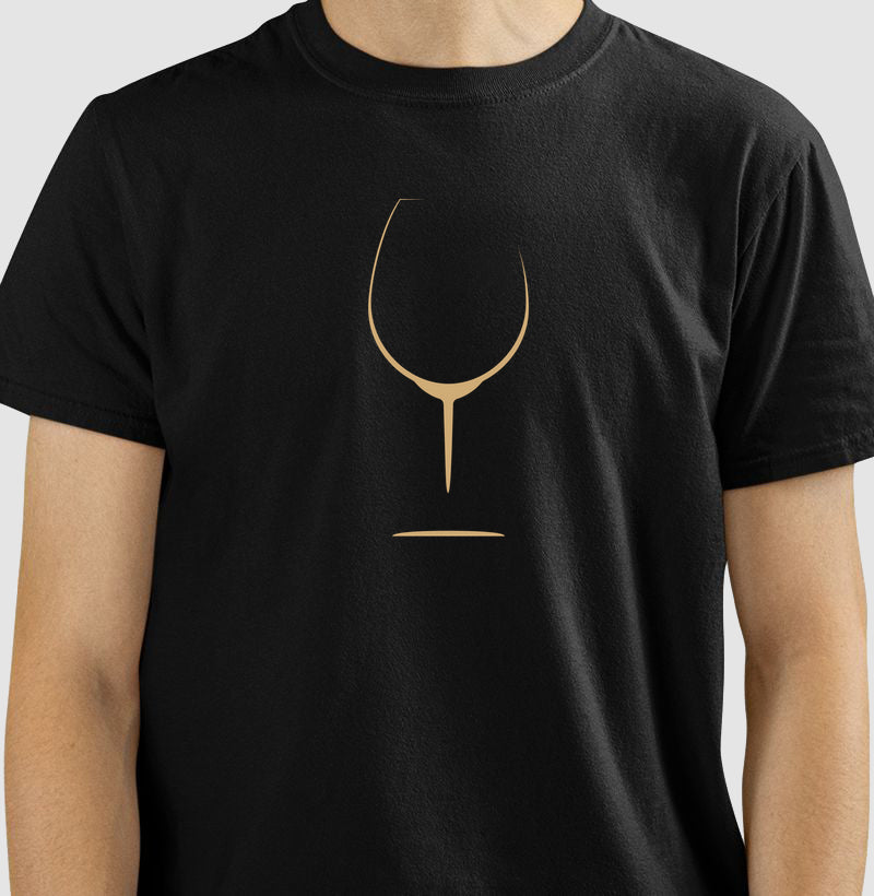 Camiseta - Vinhos - Taça