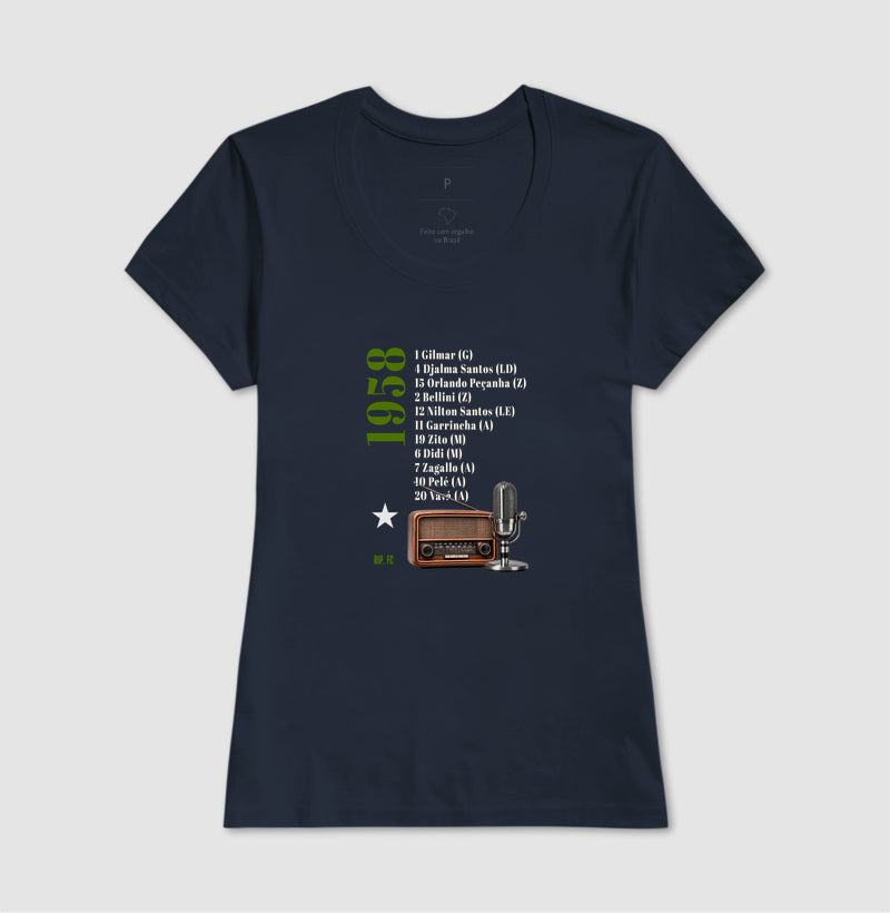 Camiseta - RIP - Escalação 58