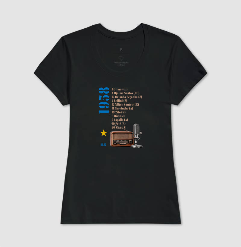 Camiseta - RIP - Escalação 58