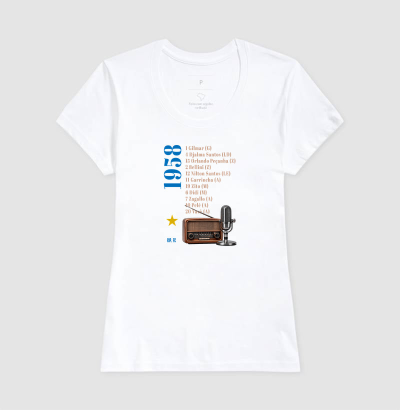 Camiseta - RIP - Escalação 58