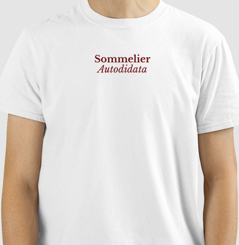 Camiseta - Vinhos - Sommelier Autodidata