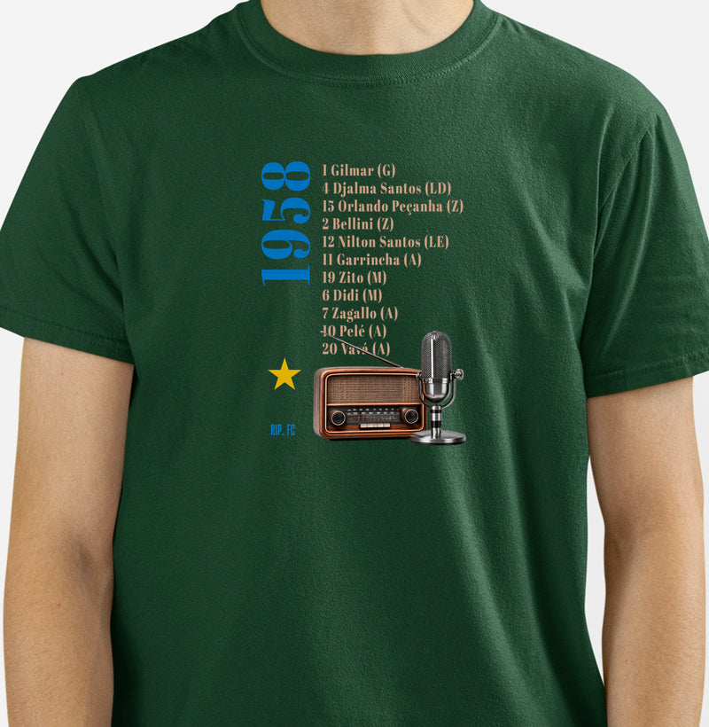 Camiseta - RIP - Escalação 58