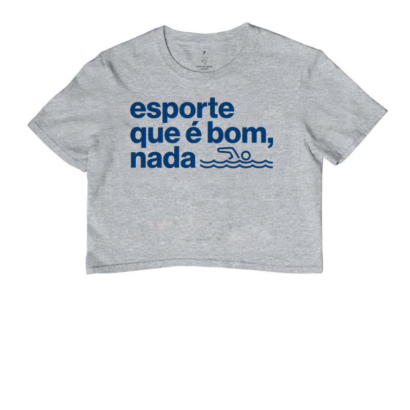Esporte que é bom, nada