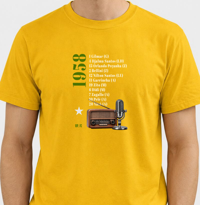 Camiseta - RIP - Escalação 58