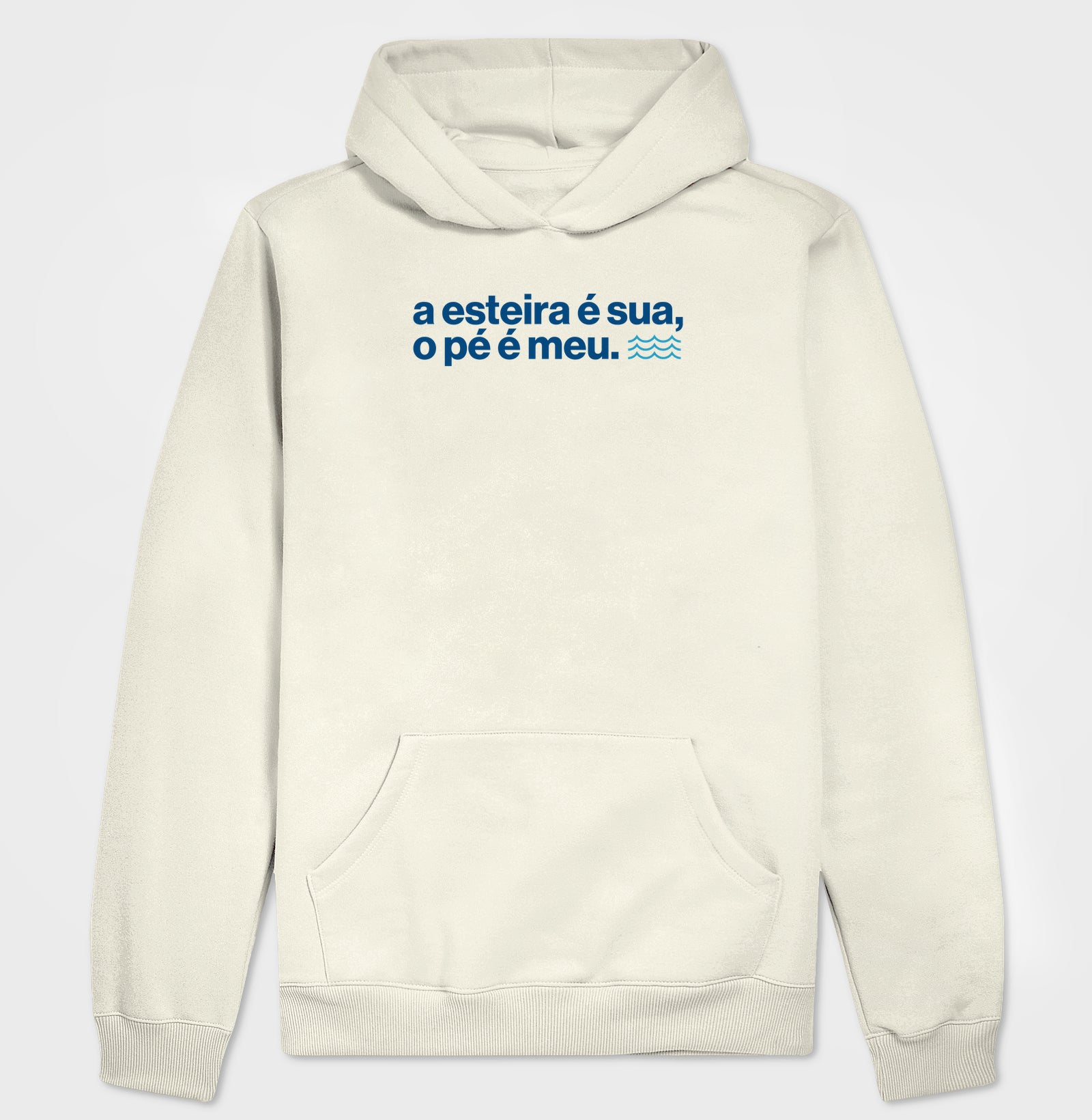 A esteira é sua, o pé é meu.